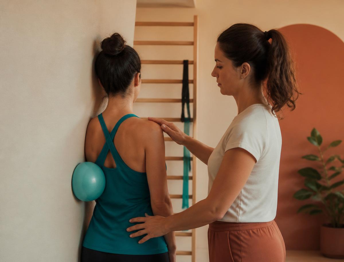 Exercício terapêutico para escoliose